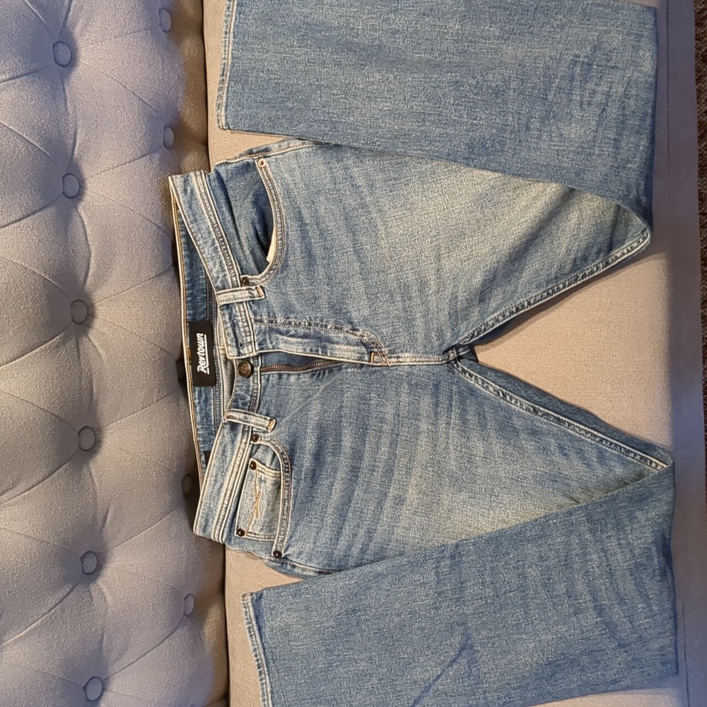 Revtown Jeans, Medium Indigo, Taper 31x30
